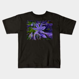 Agapanthus Flowers Kids T-Shirt